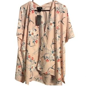 Chic Floral Blossom Kimono Blouse